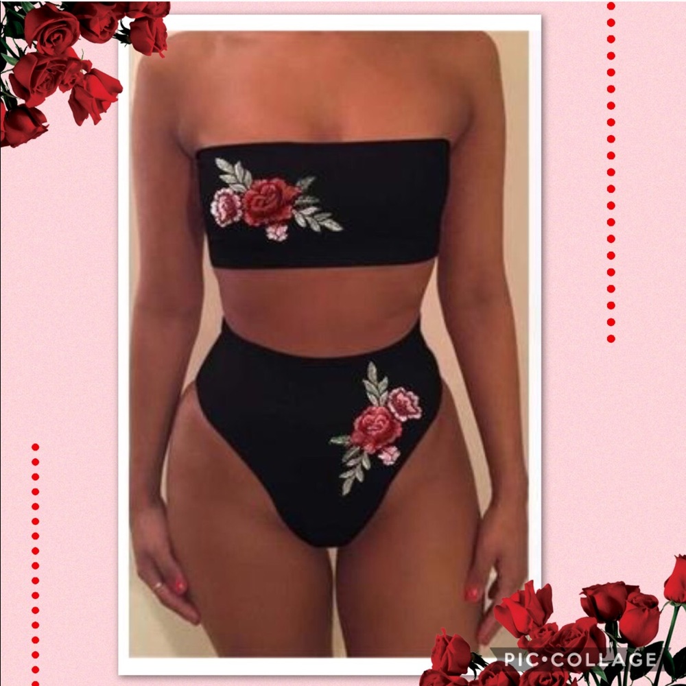 High Waisted Swimsuit 🌹
